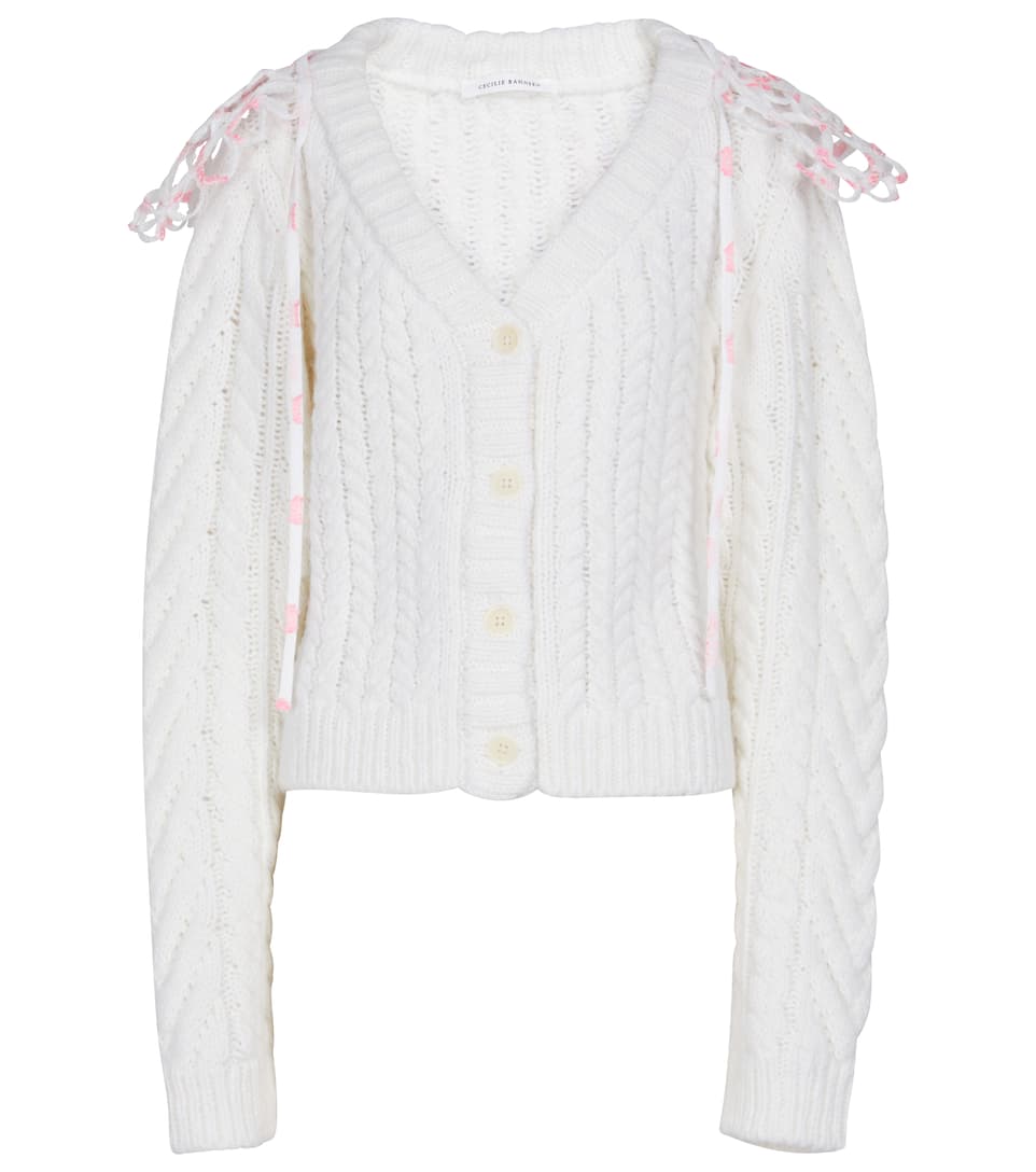 Cheap Milo cable-knit cardigan Cecilie Bahnsen Discount | Ships FREE at ...